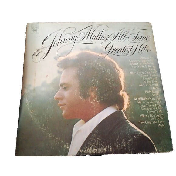 Johnny Mathis All-Time Greatest Hits 1972 2-Record Set Stereo Vinyl LP PG-31345 - Picture 1 of 6